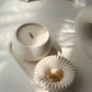 White Oval Tray