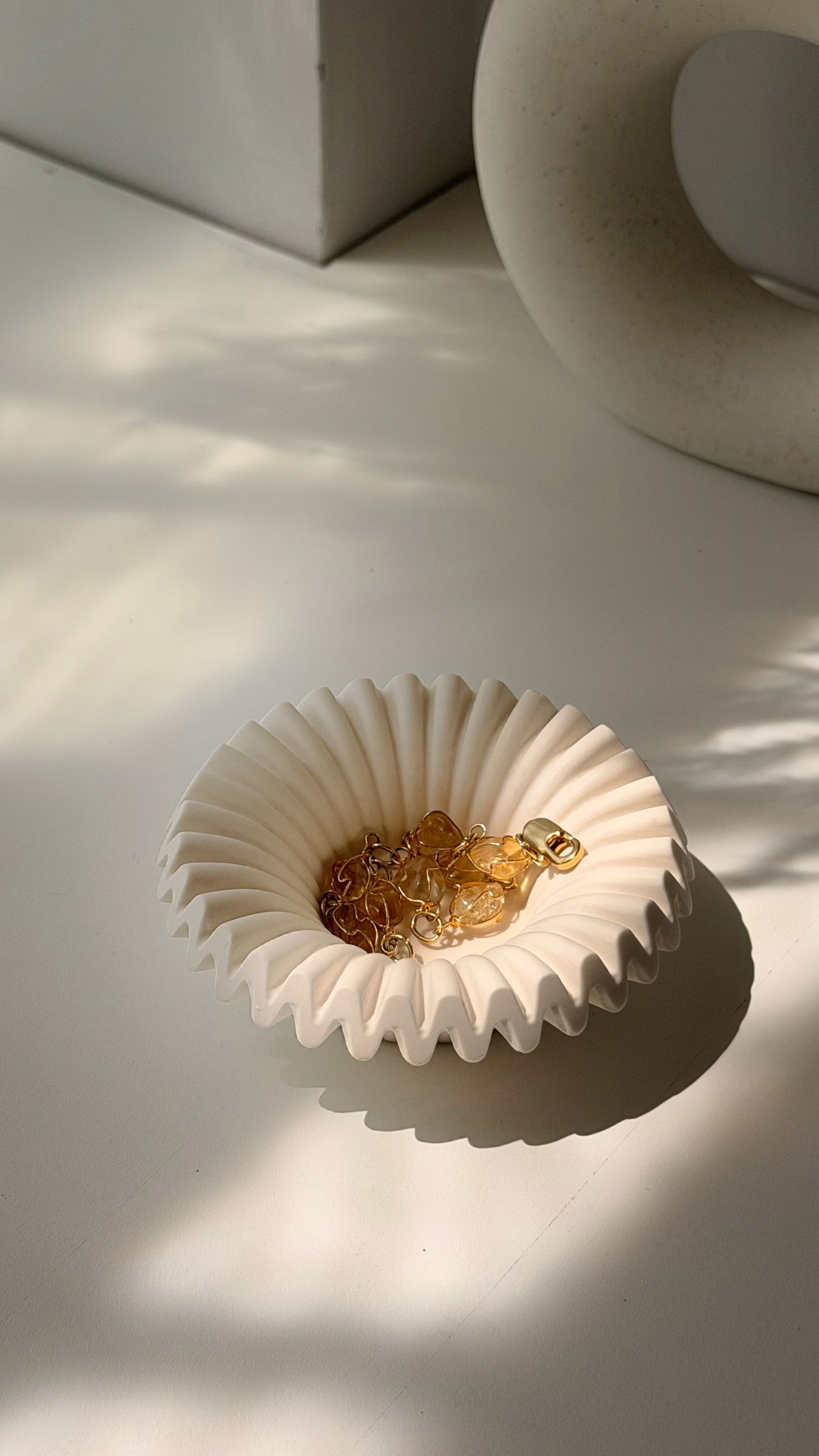 White Small Tray