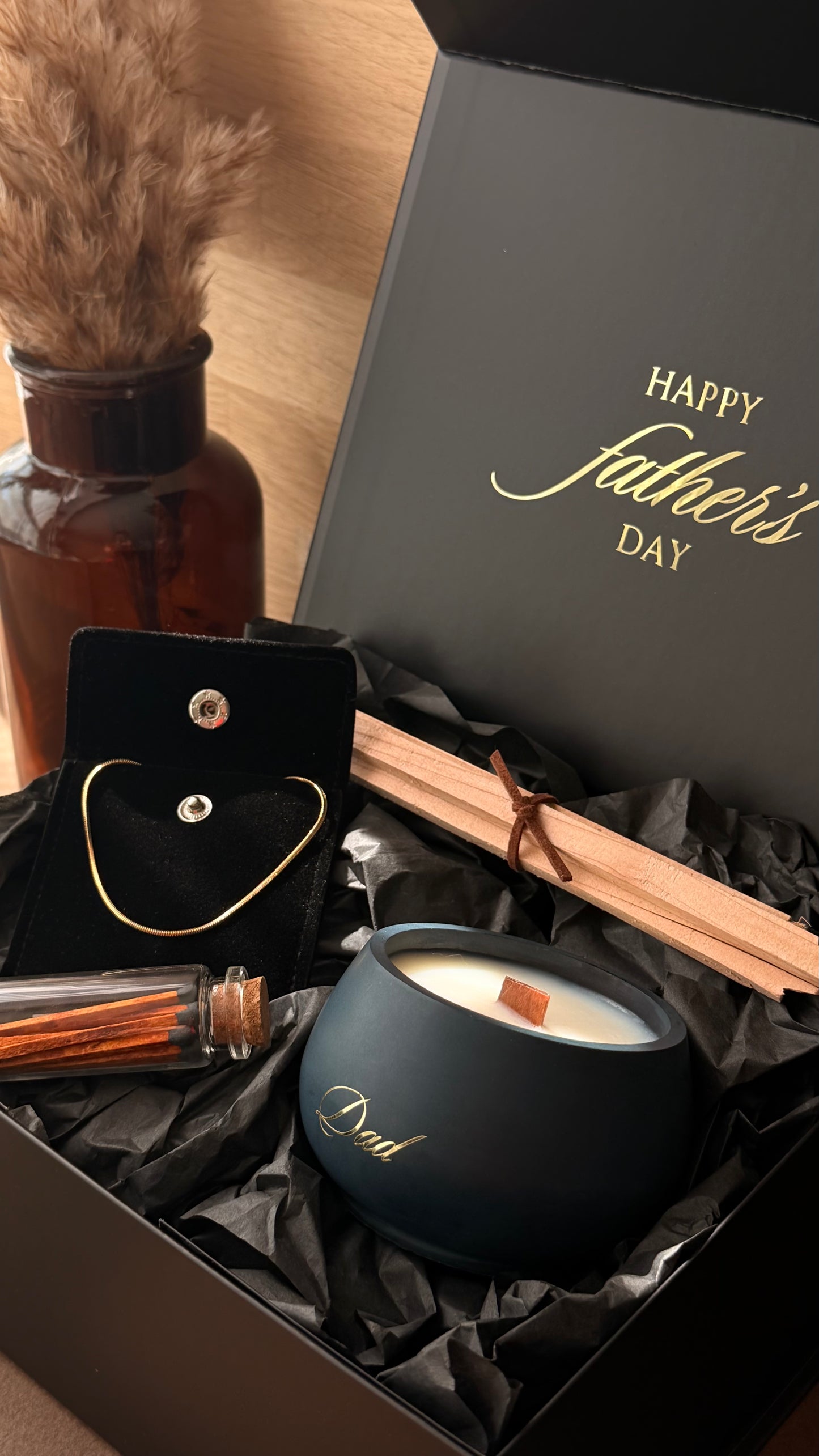 Cedarwood Candle Gift Set