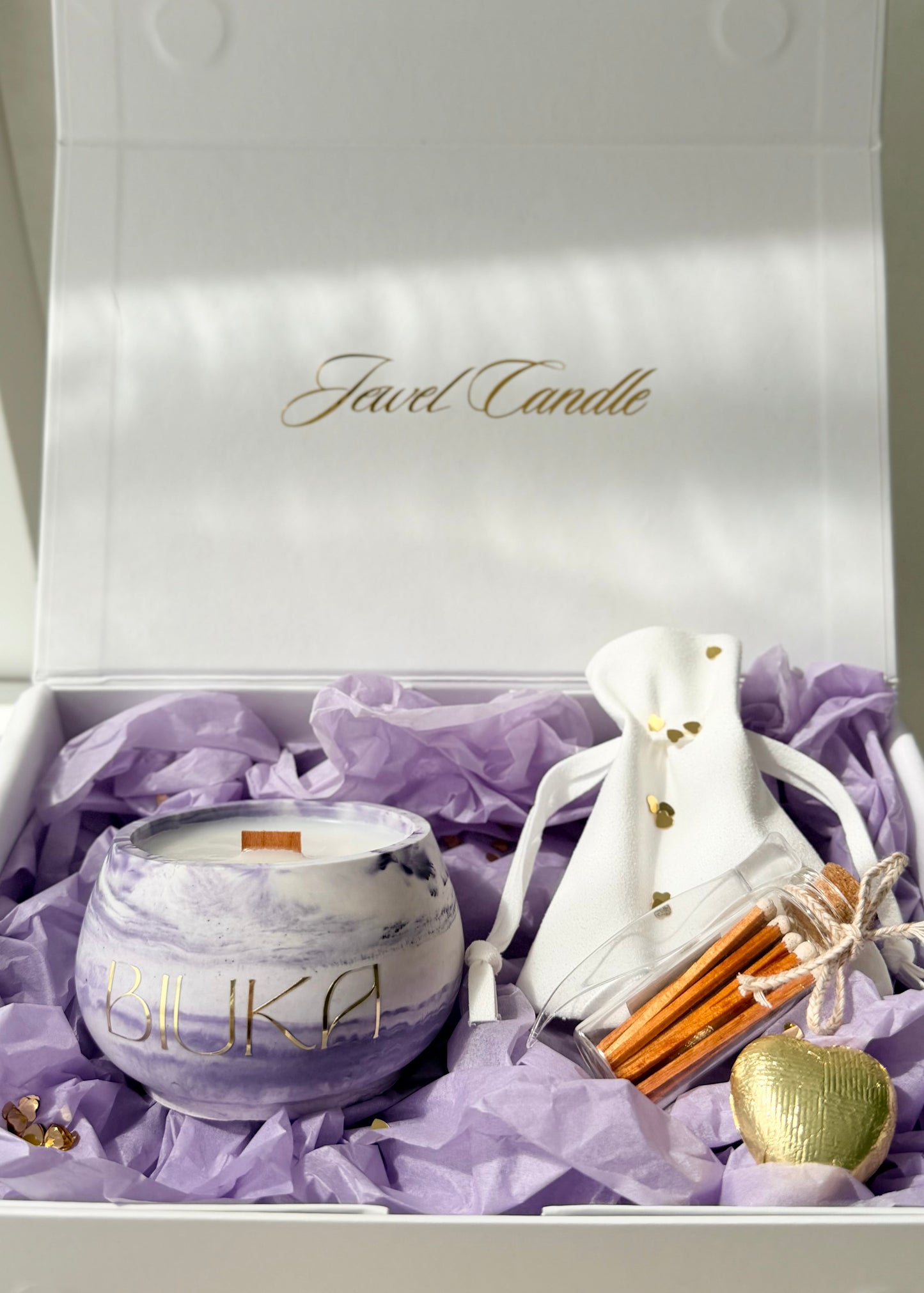 Hidden Jewellery Candle | Lavender